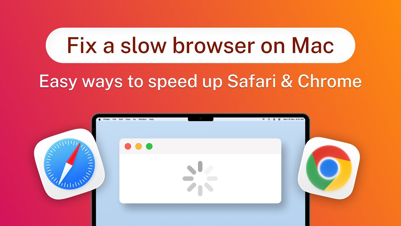 Fix a Slow Browser on Mac: Easy Ways to Speed Up Safari & Chrome - YouTube