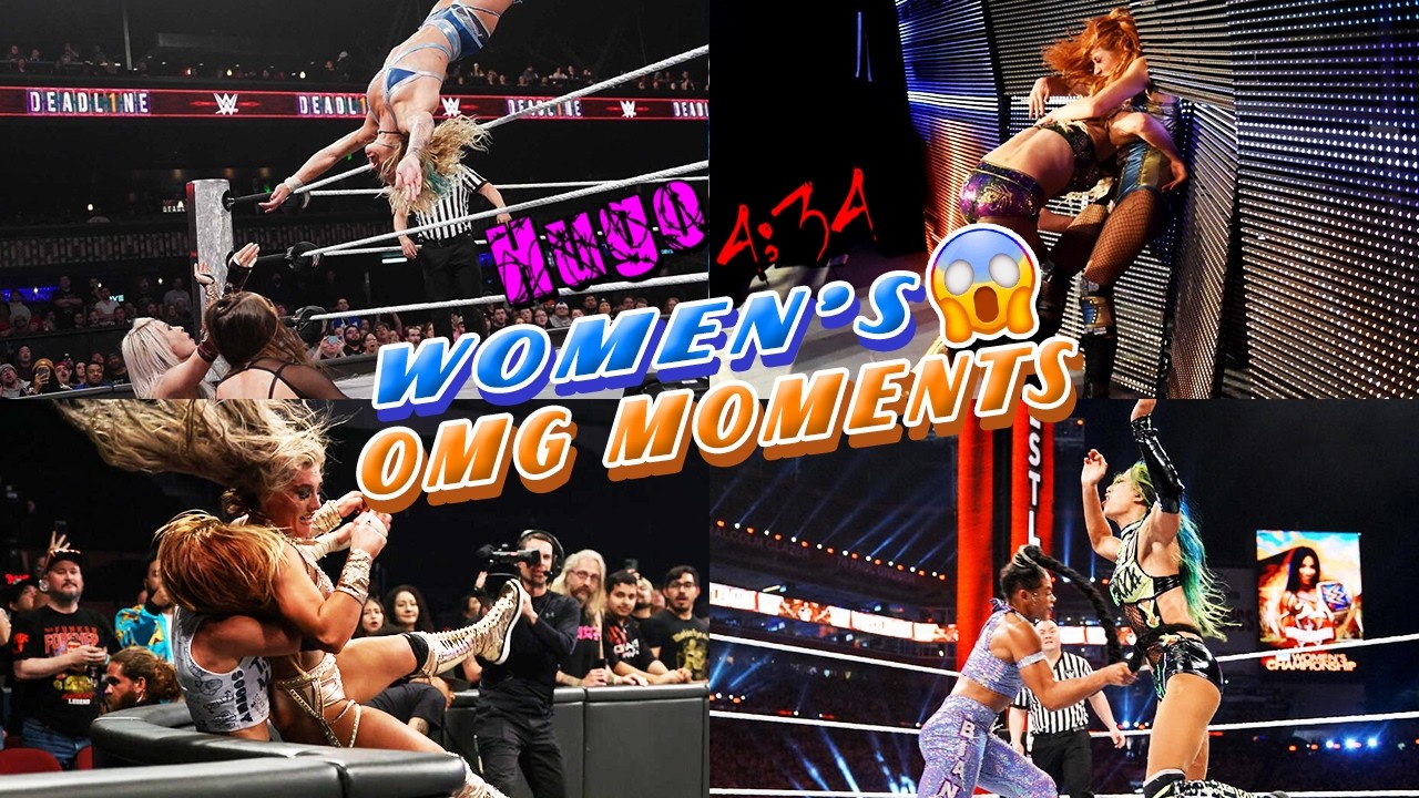 WWE Women's 😱 OMG Moments Part 1️⃣