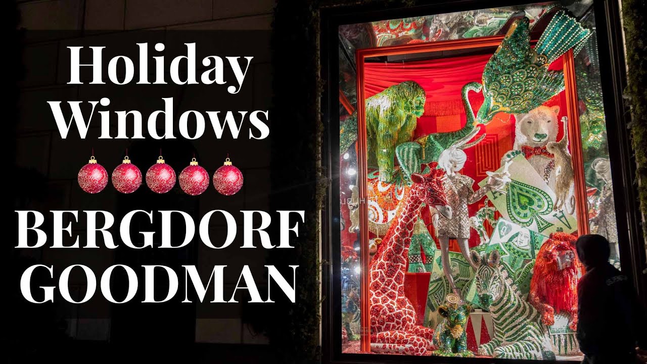 bergdorf goodman holiday windows