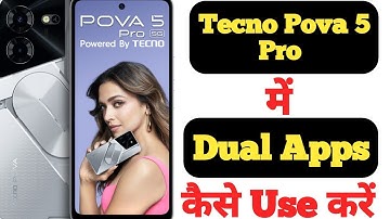 How to create dual apps in Tecno Pova 5 Pro || Tecno Pova 5 Pro me dual apps kaise create kare ||