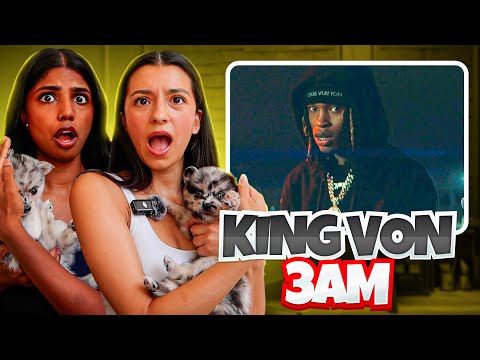 Canadian Girls React to King Von "3AM" 🐾 Puppies & Plot Twists!? #kingvon #reaction #canadiangirls