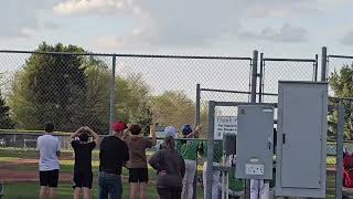 Jackie McCoy nice stand up double 42