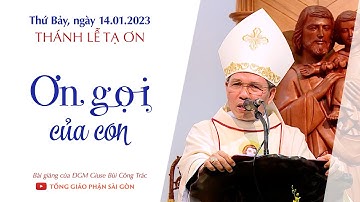 Ơn gọi của con - ĐGM Phụ tá Giuse Bùi Công Trác | Thánh lễ Tạ ơn