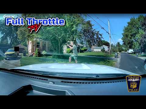 Veteran Points Gun At Officers