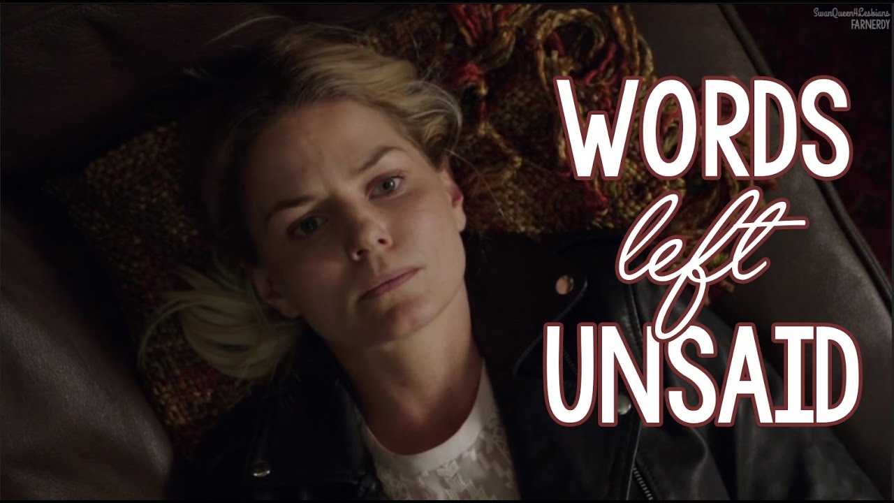 Words Left Unsaid || Swan Queen Video || Regina & Emma || Once Upon A Time