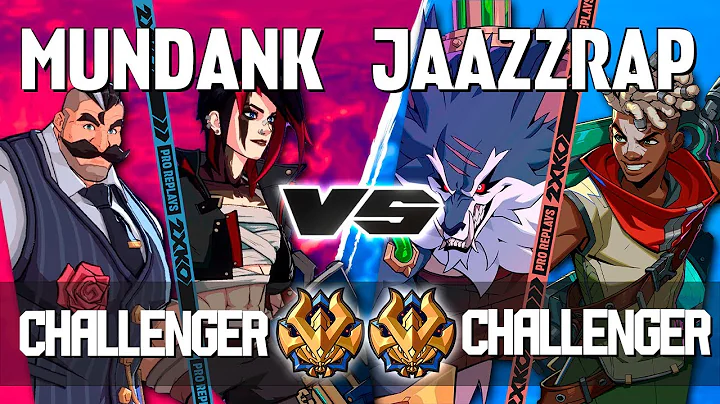 2XKO ▰ MUNDANK (Vi-Braum) vs JAAZZRAP (Warwick-Ekko) ▰ 2XKO Pro level replays