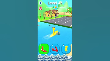 Shape-shifting - NEW UPDATE | Walkthrough video for android and iOS.  #shorts #gaming | Level 47