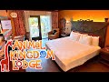 Animal Kingdom Lodge Full Room Tour! King Bed With Pool View - Walt Disney World Resort
