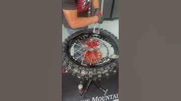 The #1 Tip for Changing Your Dirt Bike Tire | Quick Tip #shorts