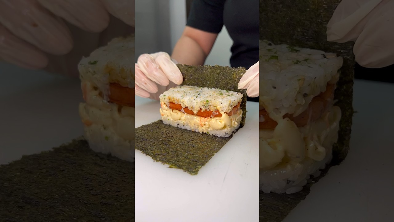 Have you ever tried a SPAM MAC MUSUBI? From MATIKI Island Grill 
