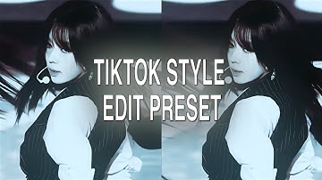 Tiktok velocity style edit preset | alight motion preset