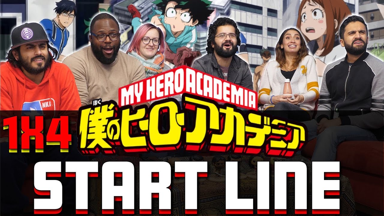 Download My Hero Academia - 1x4 Start Line - Group Reaction
