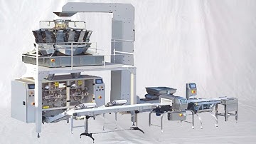 VFFS 100g -1000g Automatic sugar salt packing MC multihead scale weigher Machine d