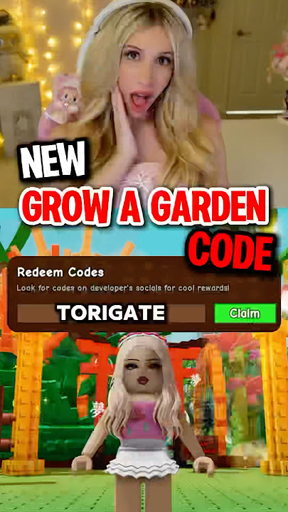 NEW “CODE” in GROW A GARDEN on ROBLOX! 😱
