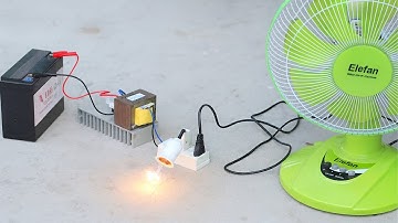 DIY Powerful Ultra Inverter 12V To 220V , No IC , Simple Circuit