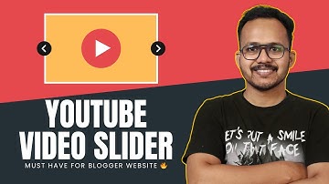 How to Add a YouTube Video Slider in Blogger in 2 Minutes!