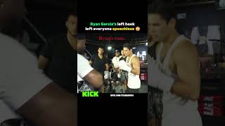 Ryan Garcia's left hook left everyone speechless 😳