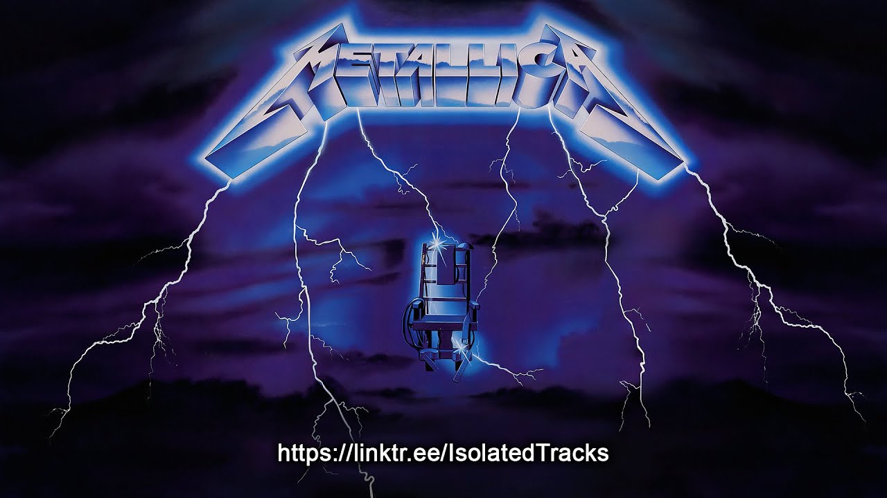 Metallica Ride the Lightning (Drums & Vocals Only) YouTube
