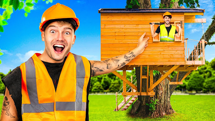 CONSTRUÍ UNA CASA DEL ARBOL EN MI JARDIN!