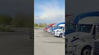 #trucker looks for #parking during #nebraska #tornado #primeinc #femaletrucker