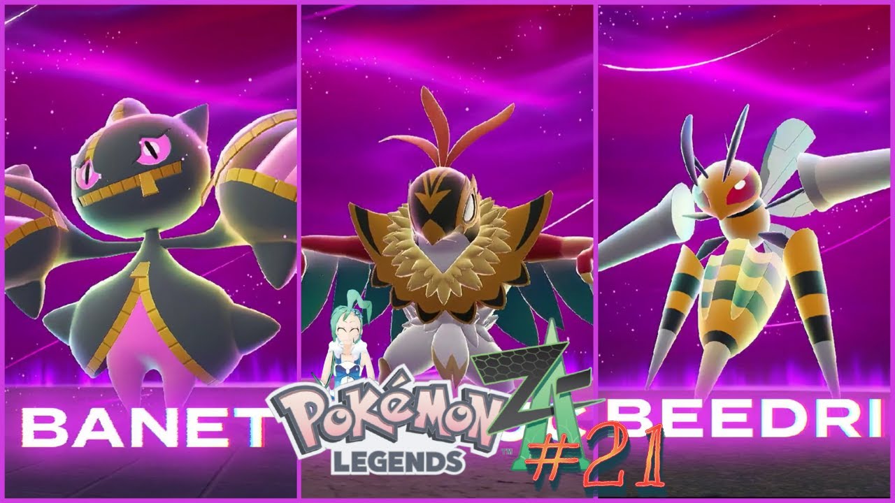 Pokemon Legends ZA Эпизод 21 Мега Банетт, Хаулуча и Бидрилл