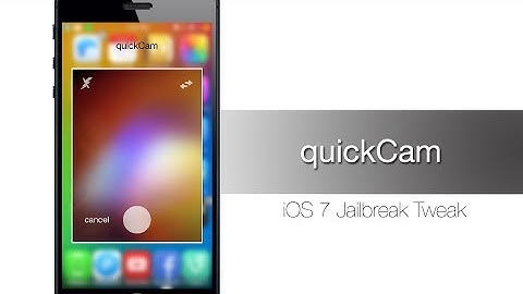 quickCam lets you easily access your Camera app from anywhere - iPhone Hacks
