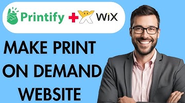 HOW TO MAKE PRINT ON DEMAND WIX WEBSITE WITH PRINTIFY