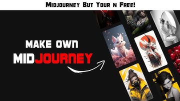 Make Own Discord Bot Like Midjourney 😱- FREE AI image Generator