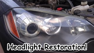 Headlight / Headlamp Restoration - Acura RDX