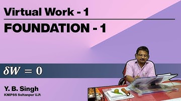 Virtual Work 1 - FOUNDATION 1/2 | Y.B. Singh, KNIPSS Sultanpur