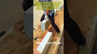 Stone Curb Block Lifter Makes Roadside Alignment Easier #Construction #Masonry #Tools