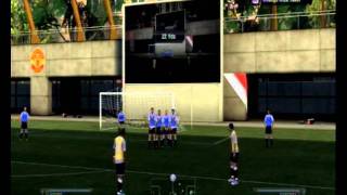 Fifa 12 Lay off free kick tutorial