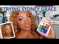 Trying SYDNEY GRACE single shadows!  First Impression || Bold Cut Crease Eye Look