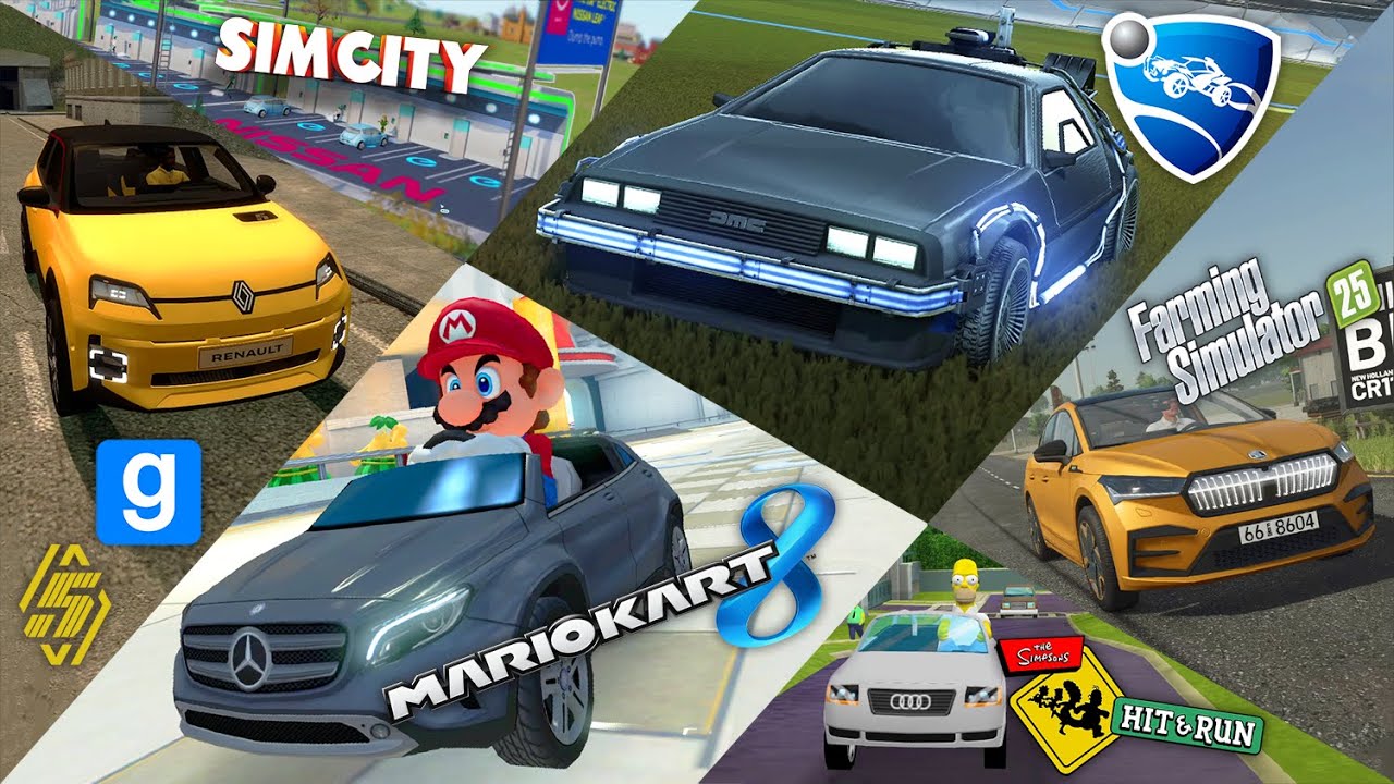 Licensed Cars in Unexpected Games 2