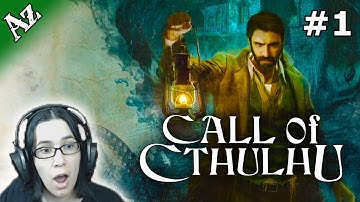 🐙  Call of Cthulhu! 🐙 [PART 1] Lovecraftian Horror Gameplay Walkthrough