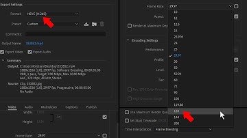 How To Export 120 FPS Video In Premiere Pro (120 FPS SEQUENCE, NOT SLOW MOTION)