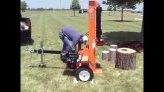 34ton vertical Brave Log Splitter