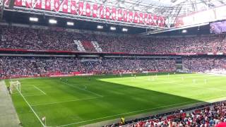 Ajax fans sing 3 Little Birds