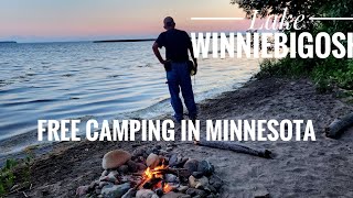 Amazing Free Camping on Lake Winniebigosh