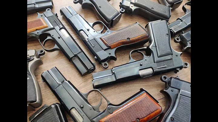 Hungarian FEG Hi-Power Pistols