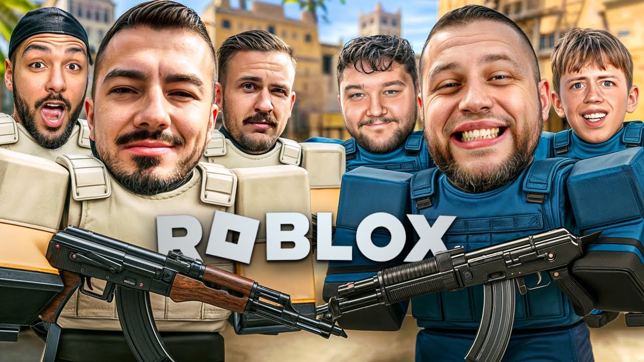 SHOWMATCH STREAMERÓW W CS ROBLOX! /w BUNGEE