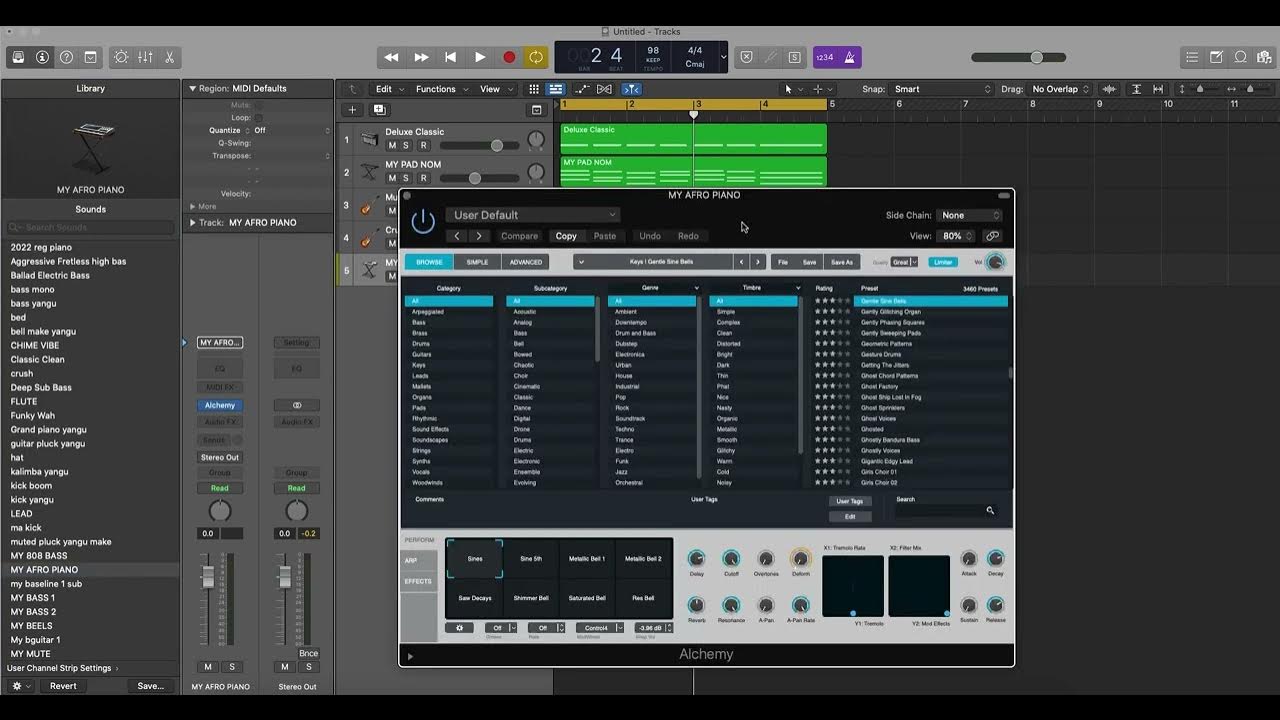 How to make an Afro Beat from scratch Logic Pro X YouTube