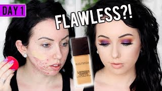 LAURA MERCIER FLAWLESS FUSION Foundation {First Impression Review & Demo!} 15 DAYS OF FOUNDATION