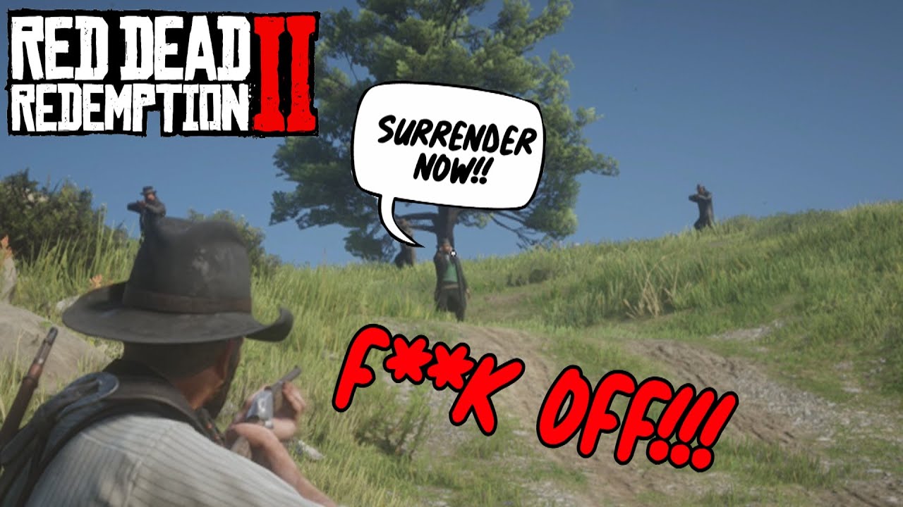 Red Dead Redemption 2 - Random and Funny Encounters - YouTube