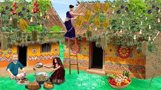Rooftop Farming Garib Kisan Grow Vegetable On Terrace Garden Hindi Kahani Moral Stories Comedy 