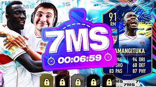 91 TOTS SILAS WAMANGITUKA 7 MINUTE SQUAD BUILDER VS  @Danny Aarons  !! FIFA 21 ULTIMATE TEAM