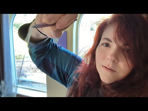 ASMR -  Seasonal Ear Cleaning - Pulling Cobwebs Out of Your Ears Roleplay - Soft Spoken
