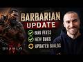 MASSIVE Barbarian Update! New Bugs, Fixes &amp; Build Changes In Diablo 4 Season 13!