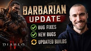 MASSIVE Barbarian Update! New Bugs, Fixes & Build Changes In Diablo 4 Season 13!