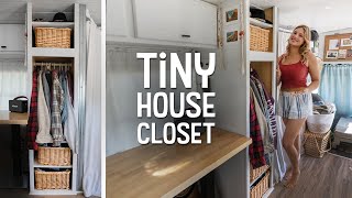 Tiny House Closet | Minimalist or Not? by Bona Fide Outside 3,665 views 2 years ago 8 minutes, 24 seconds